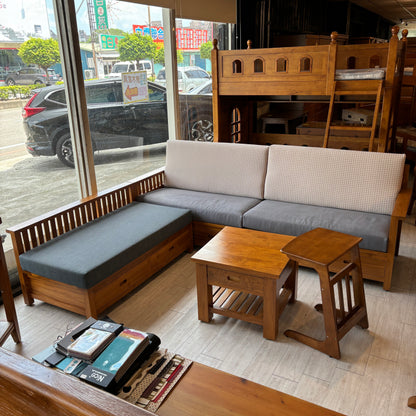 木製沙發